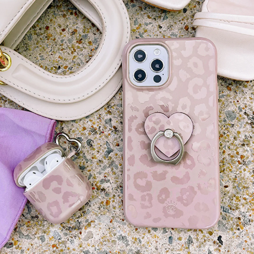 Nude Leopard Phone Ring - Image 2
