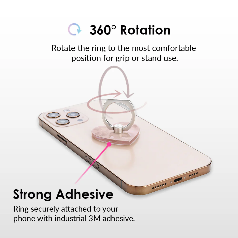 Nude Leopard Phone Ring - Image 4