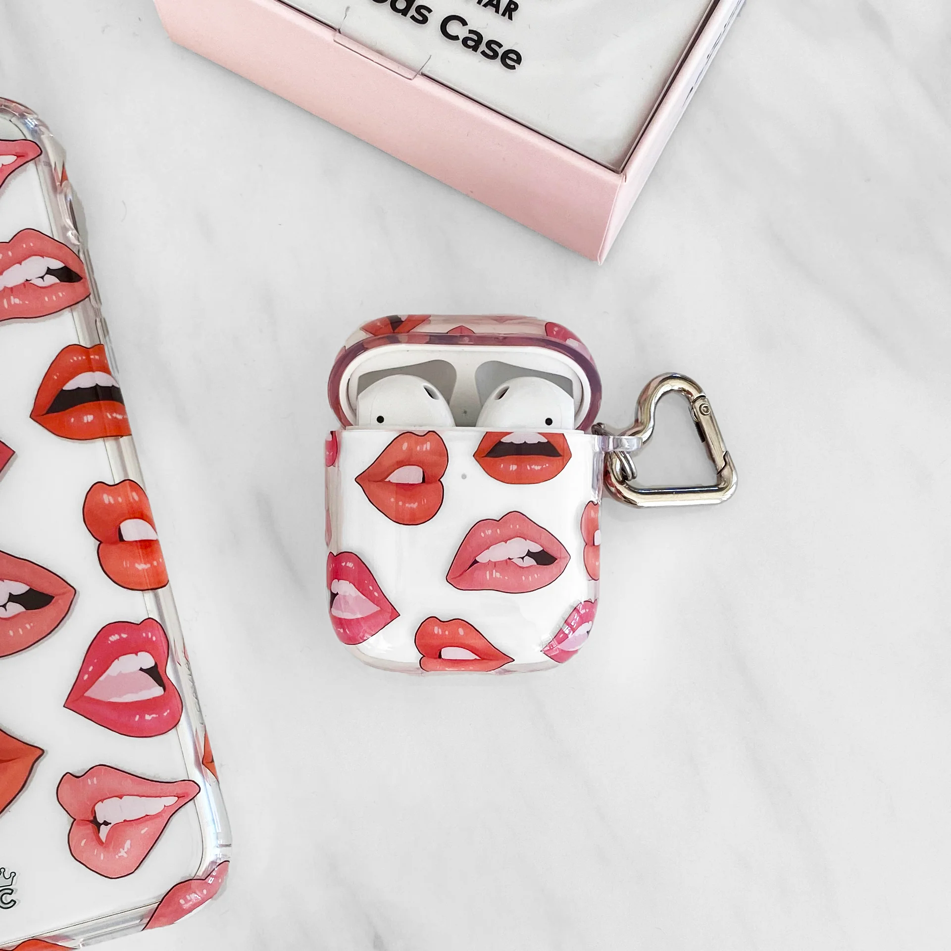 Nude Lips Airpods Case - Image 2