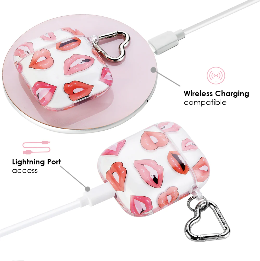 Nude Lips Airpods Case - Image 4