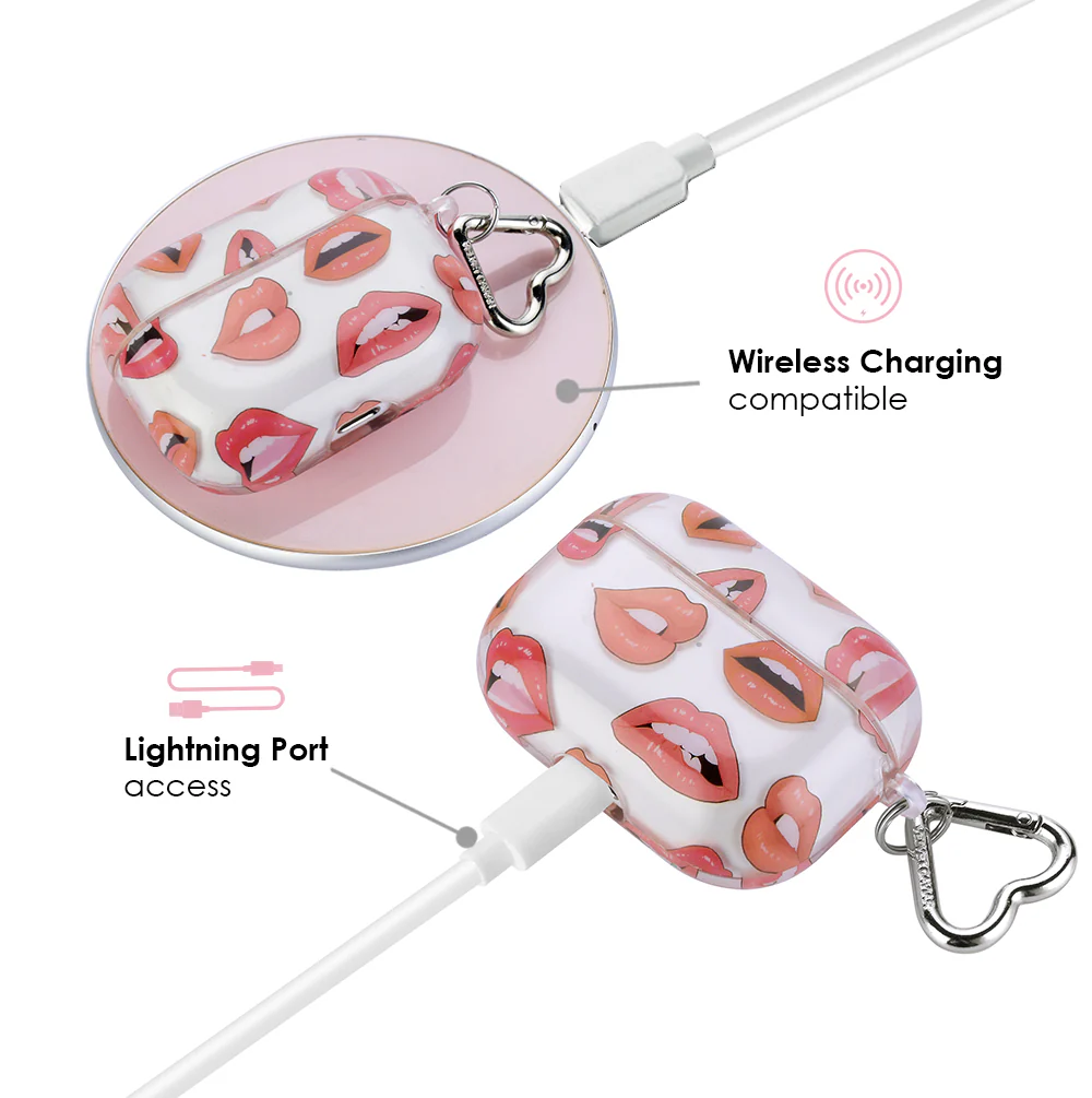 Nude Lips Airpods Case - Image 8