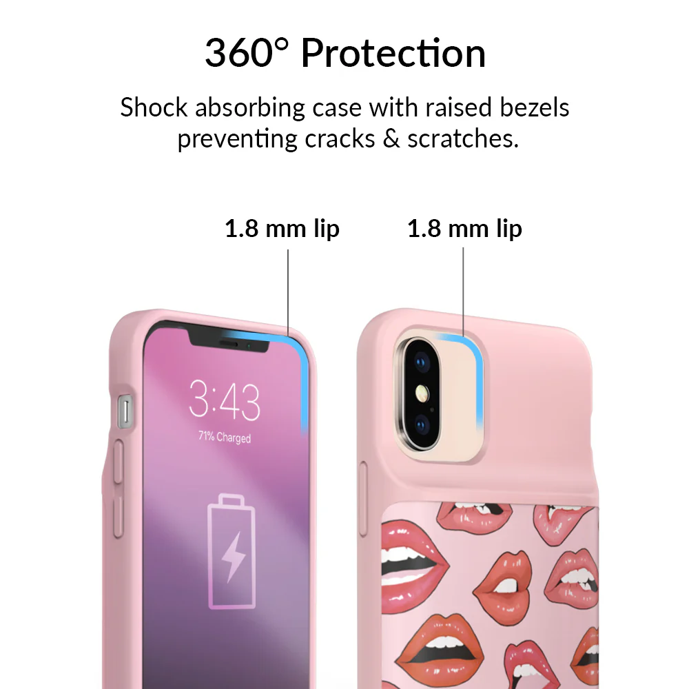 Nude Lips iPhone Charging Case - Image 10