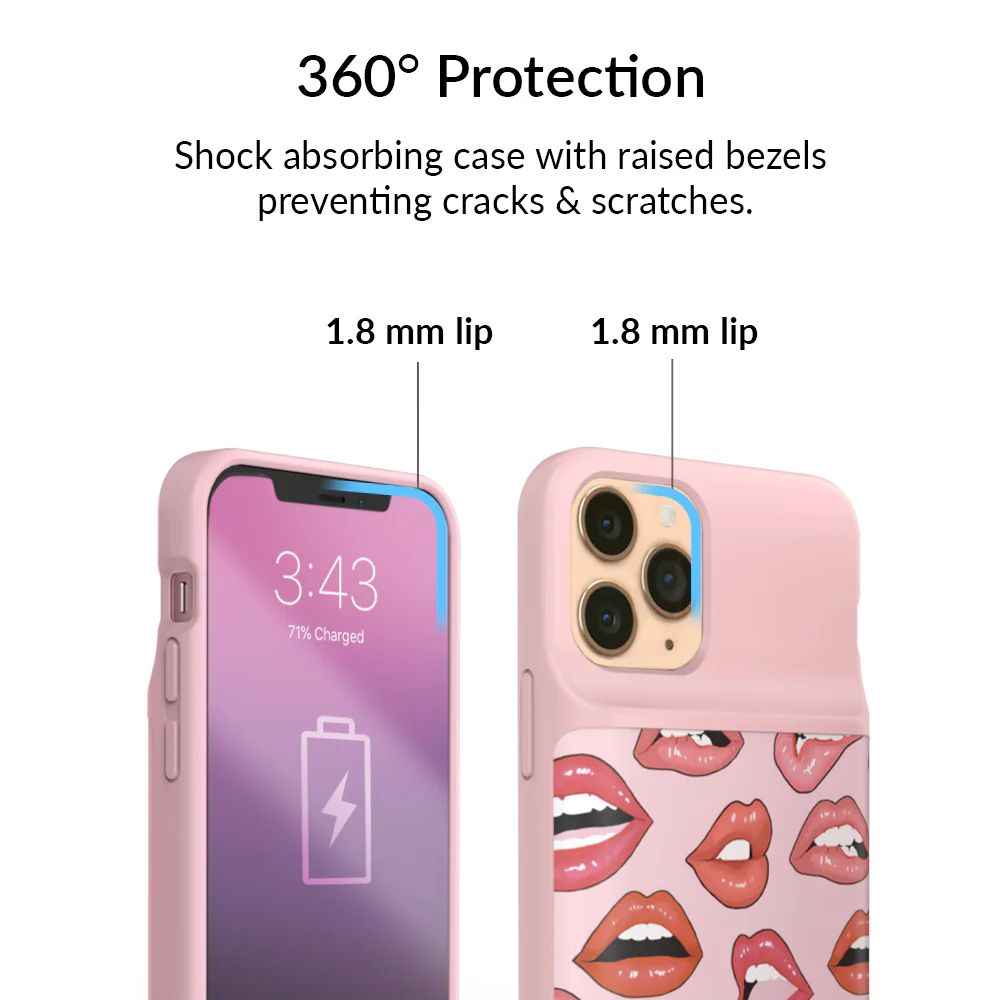Nude Lips iPhone Charging Case - Image 16