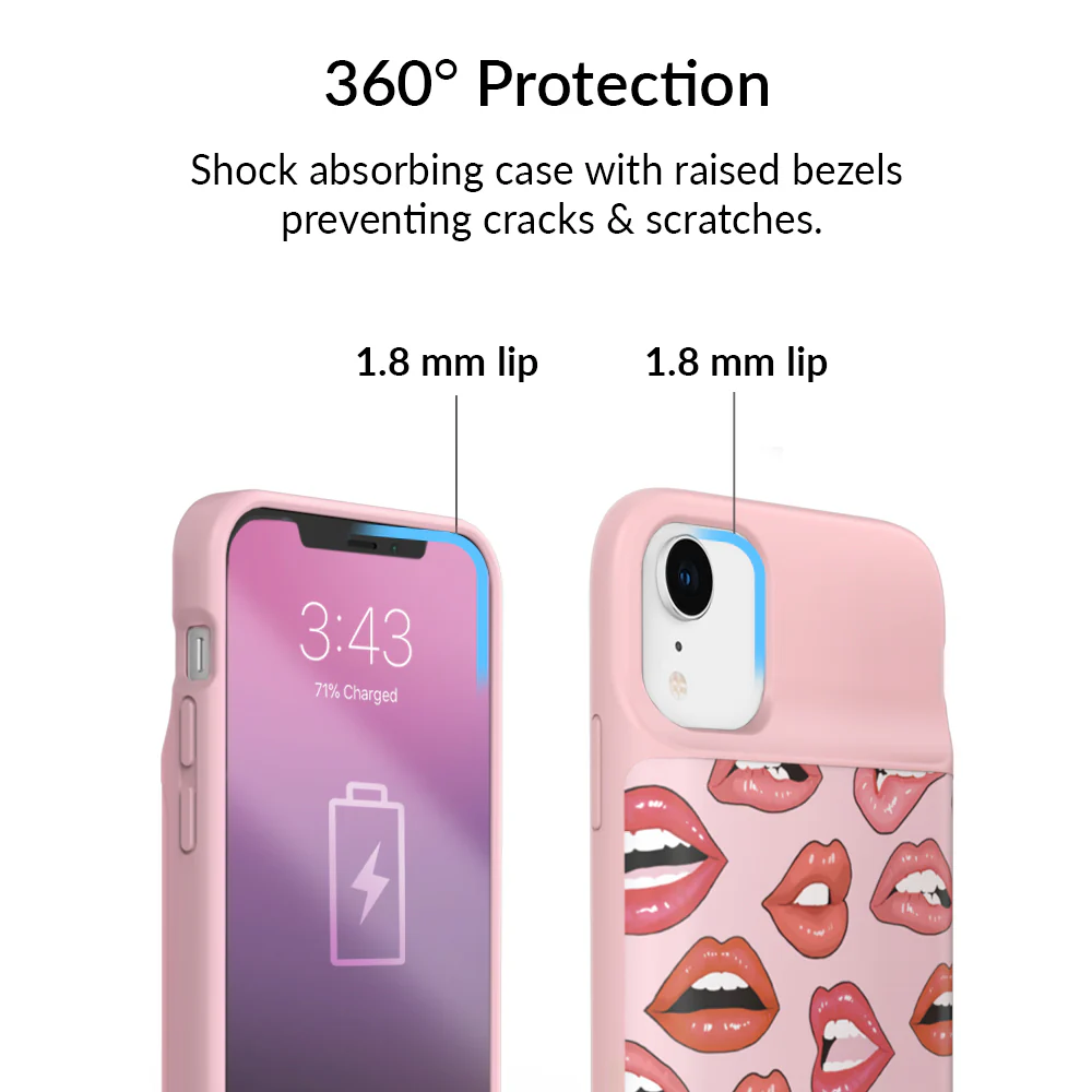 Nude Lips iPhone Charging Case - Image 46