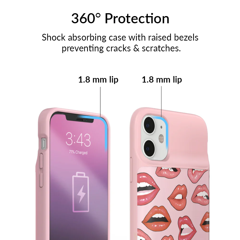 Nude Lips iPhone Charging Case - Image 52