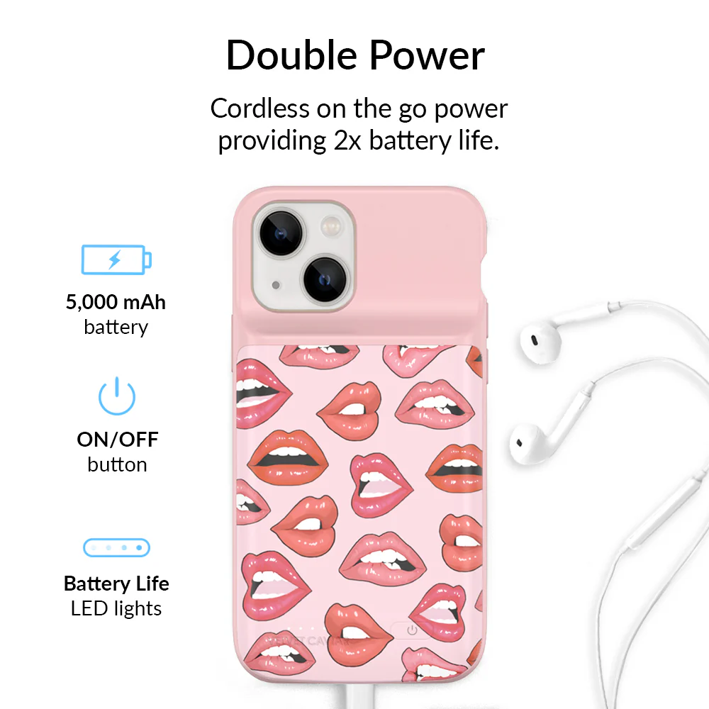Nude Lips iPhone Charging Case - Image 68