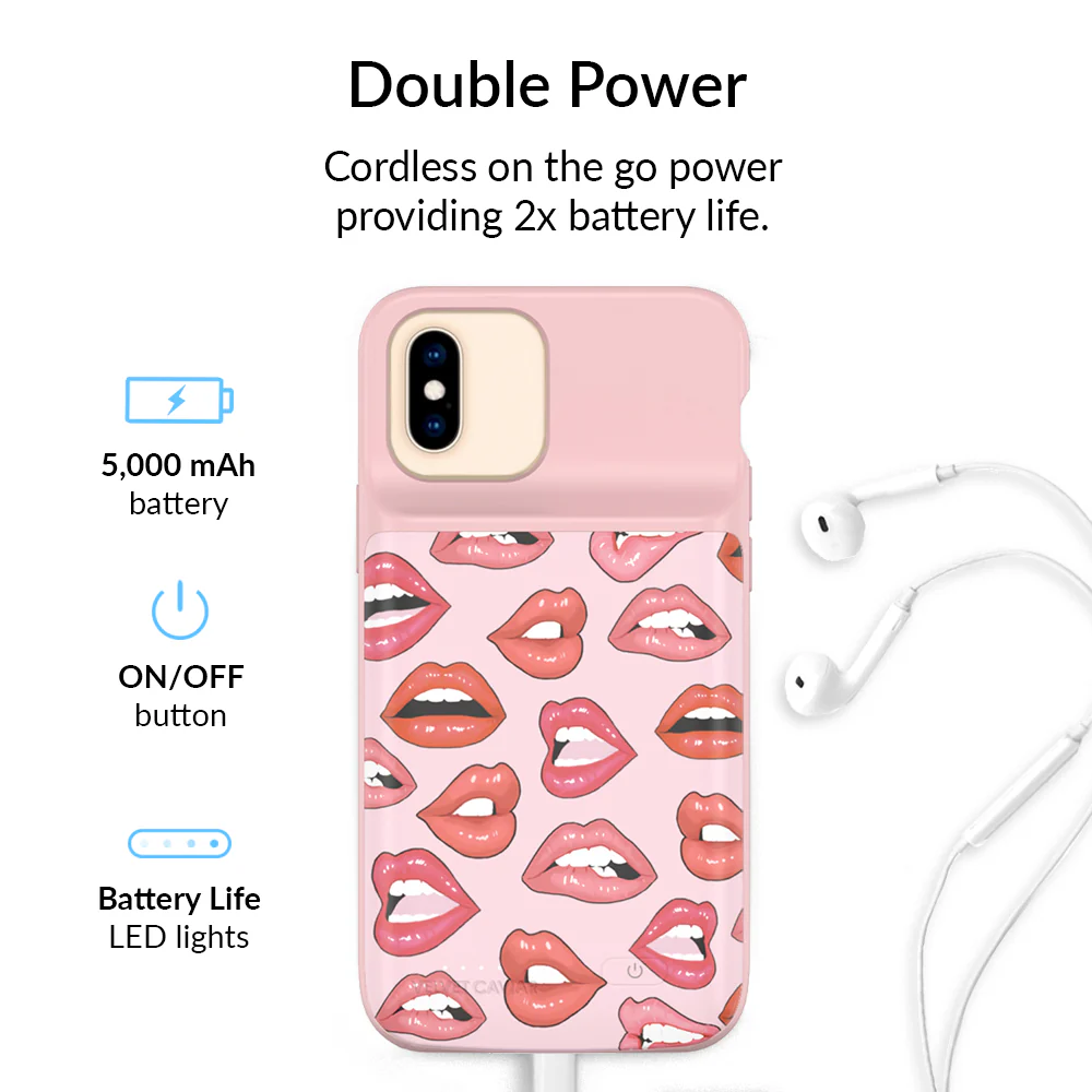 Nude Lips iPhone Charging Case - Image 8