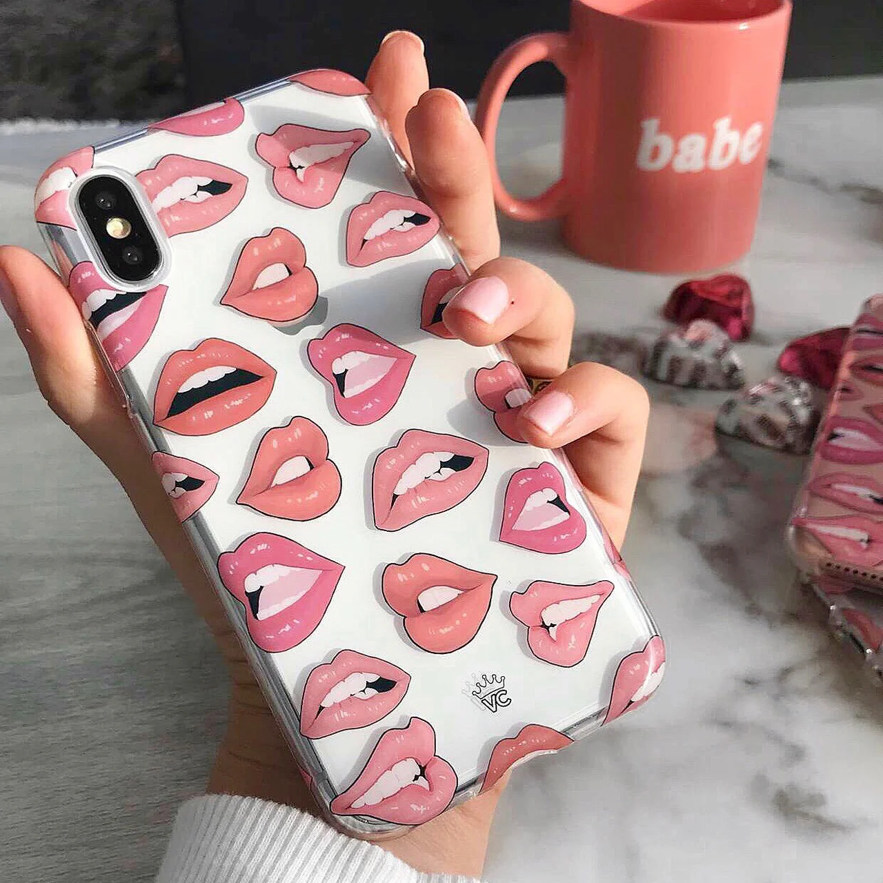 Nude Lips iPhone Case - Image 30