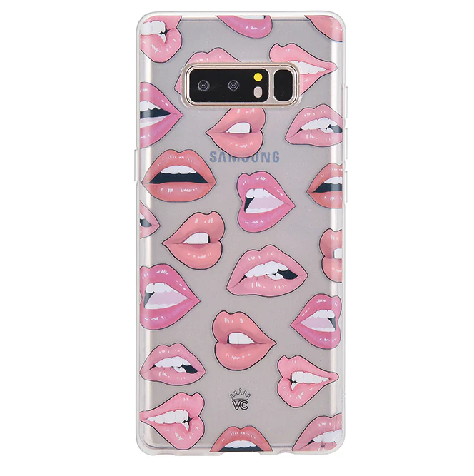 Nude Lips Samsung Galaxy Clear Case - Image 11