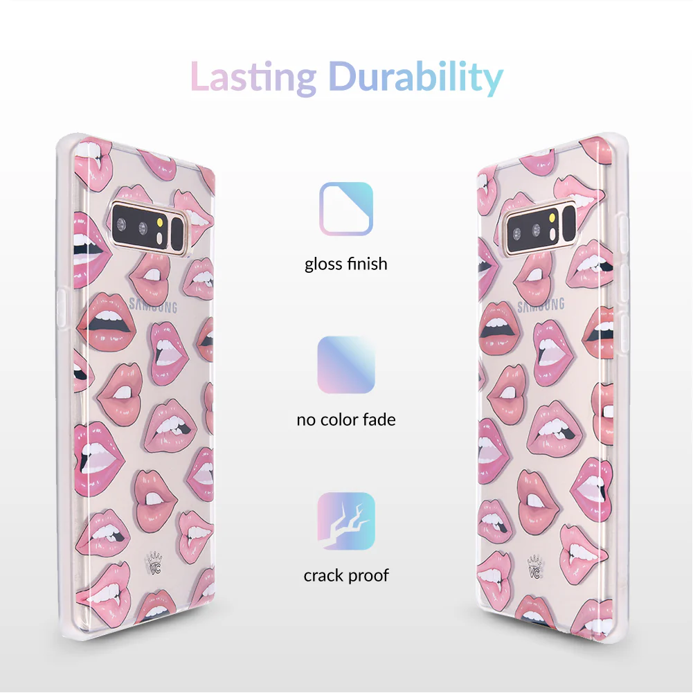 Nude Lips Samsung Galaxy Clear Case - Image 14