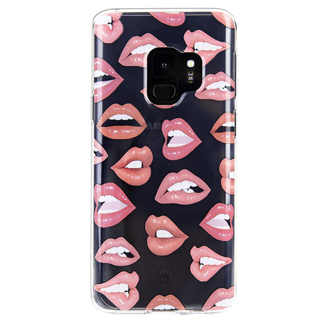 Nude Lips Samsung Galaxy Clear Case - Image 15