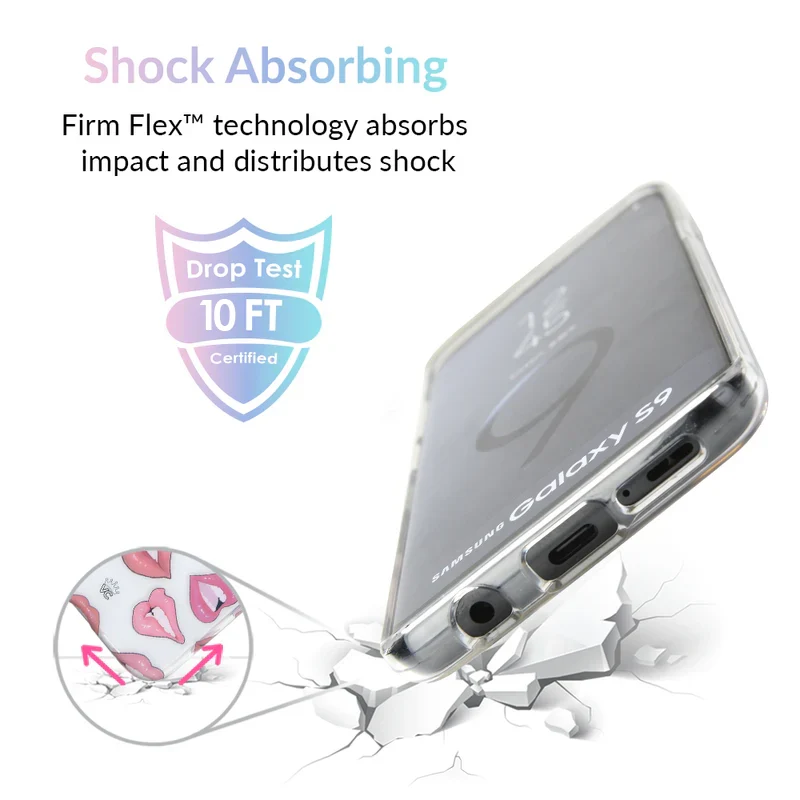 Nude Lips Samsung Galaxy Clear Case - Image 16