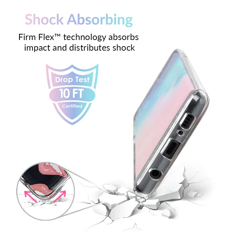 Nude Lips Samsung Galaxy Clear Case - Image 25