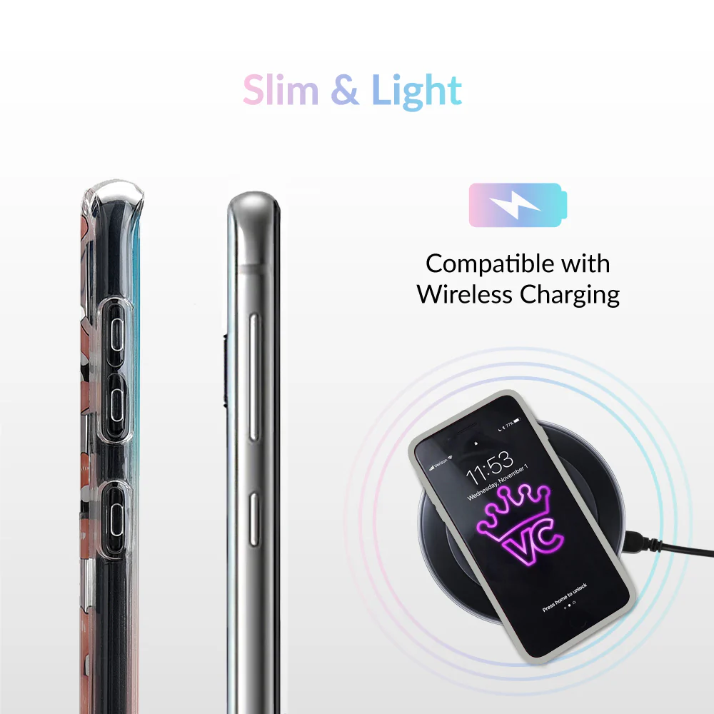 Nude Lips Samsung Galaxy Clear Case - Image 34
