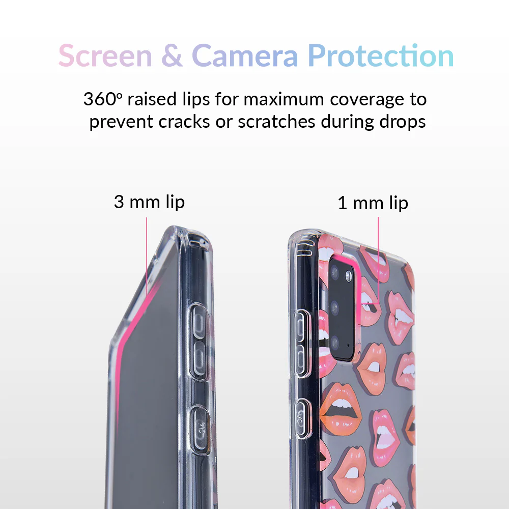 Nude Lips Samsung Galaxy Clear Case - Image 51