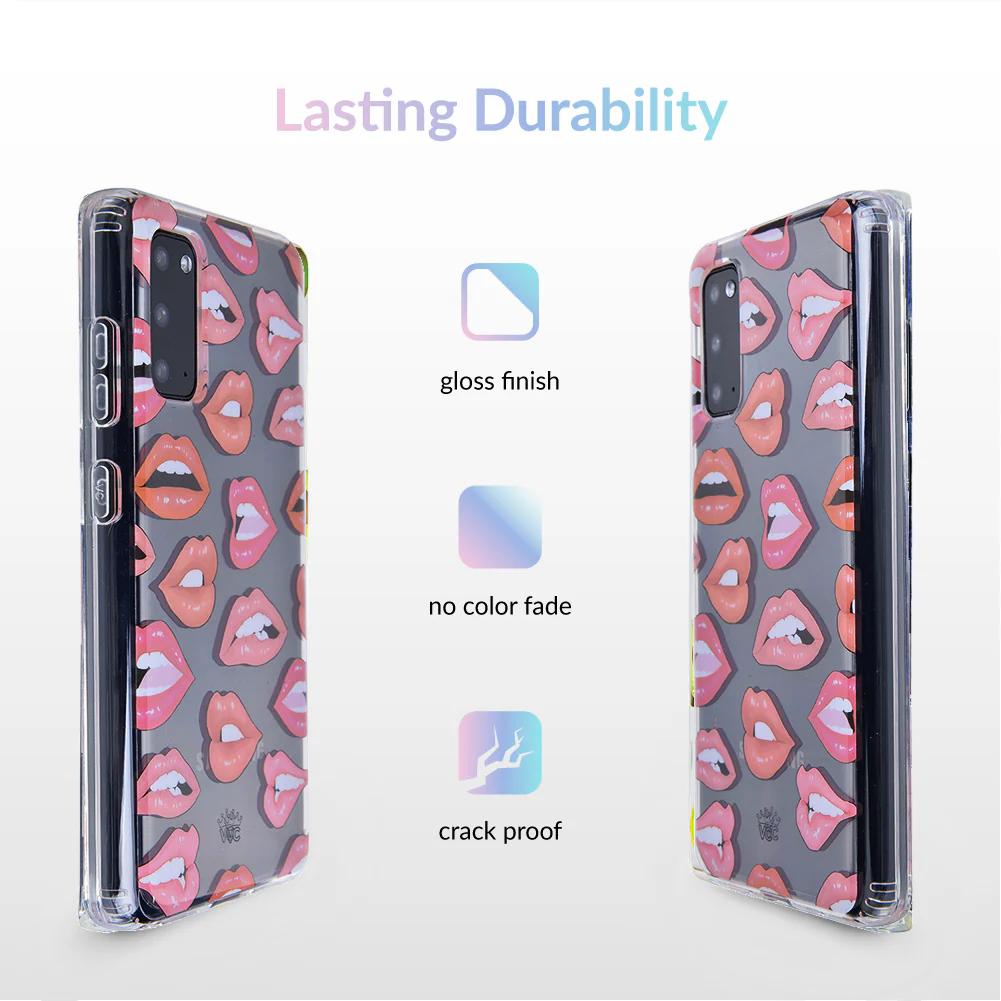 Nude Lips Samsung Galaxy Clear Case - Image 53