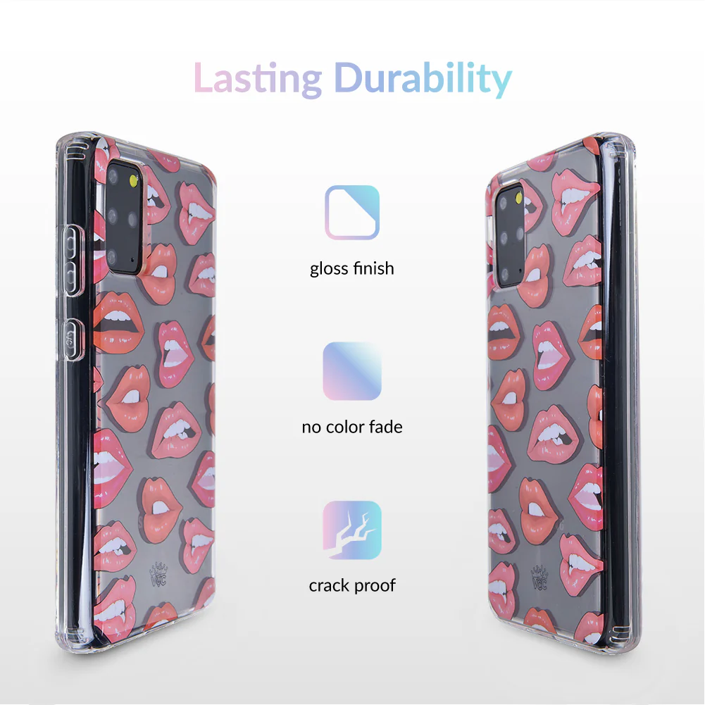 Nude Lips Samsung Galaxy Clear Case - Image 58