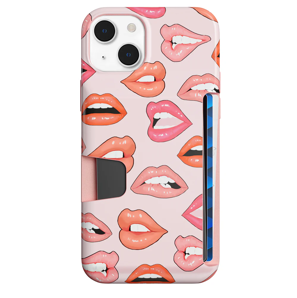 Nude Lips iPhone Wallet Case - Image 105