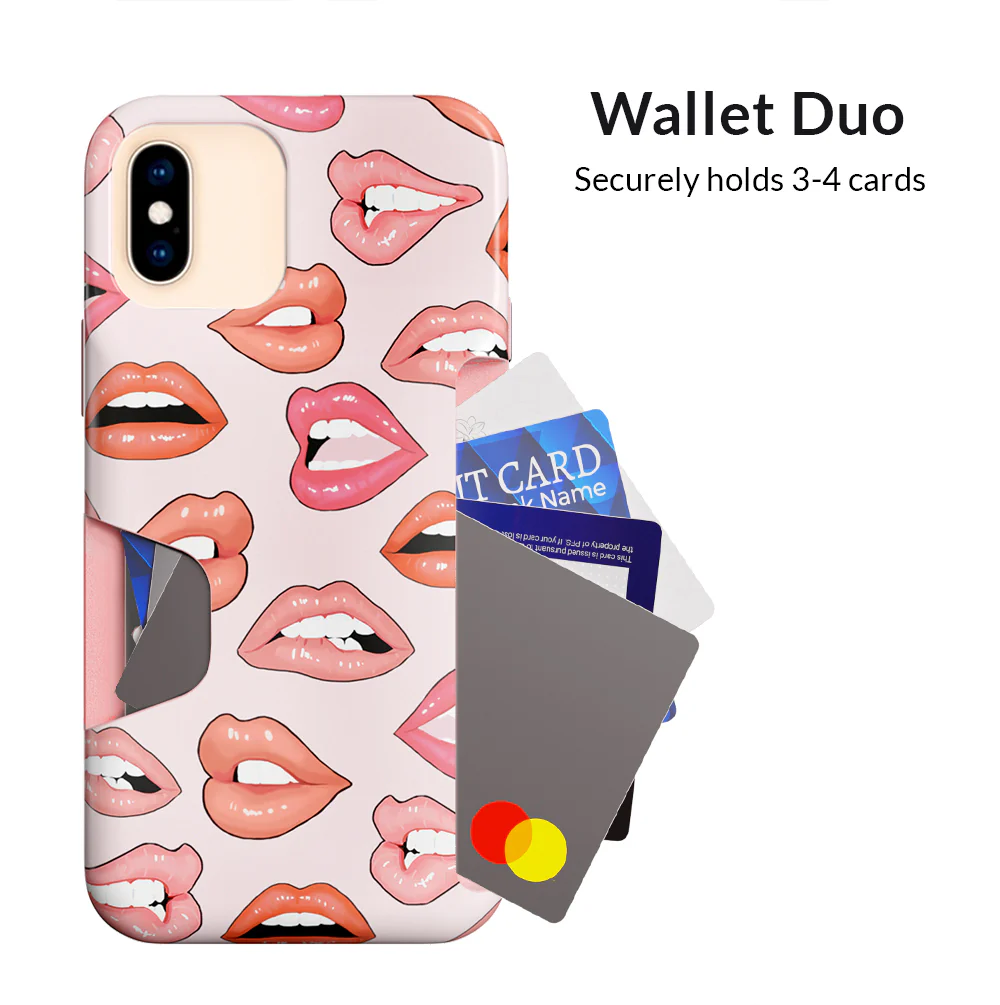 Nude Lips iPhone Wallet Case - Image 11