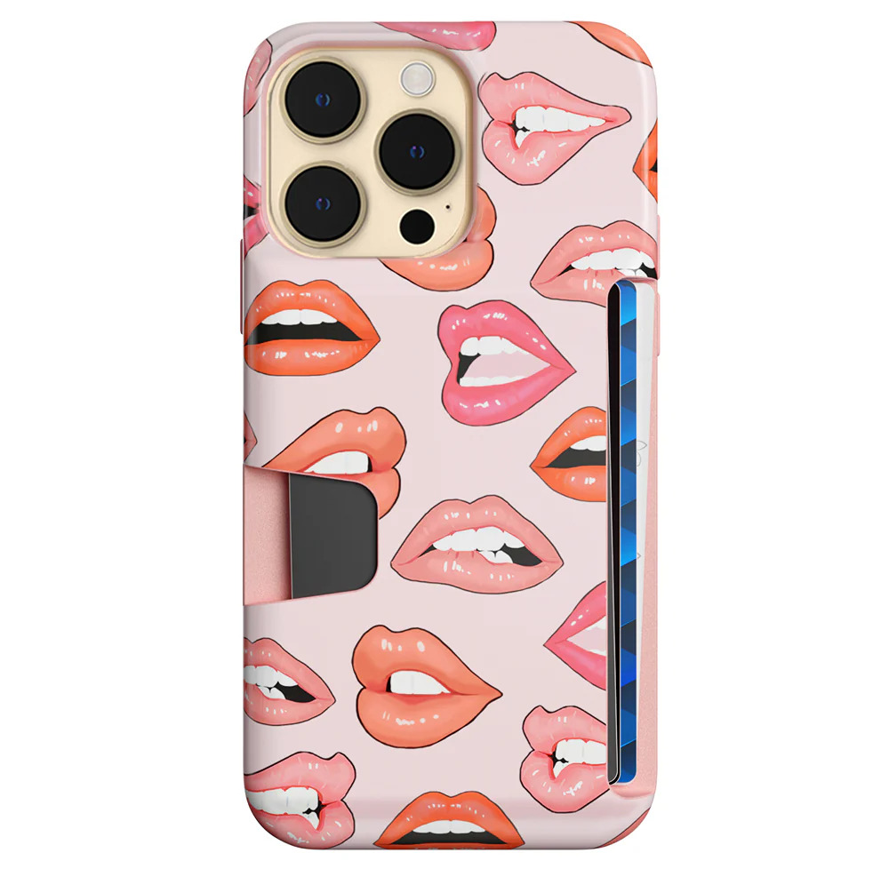 Nude Lips iPhone Wallet Case - Image 113