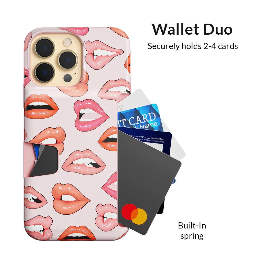 Nude Lips iPhone Wallet Case - Image 115