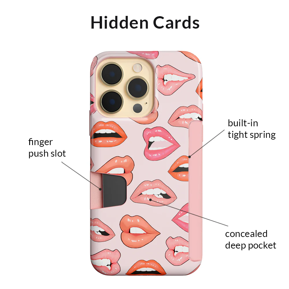 Nude Lips iPhone Wallet Case - Image 124