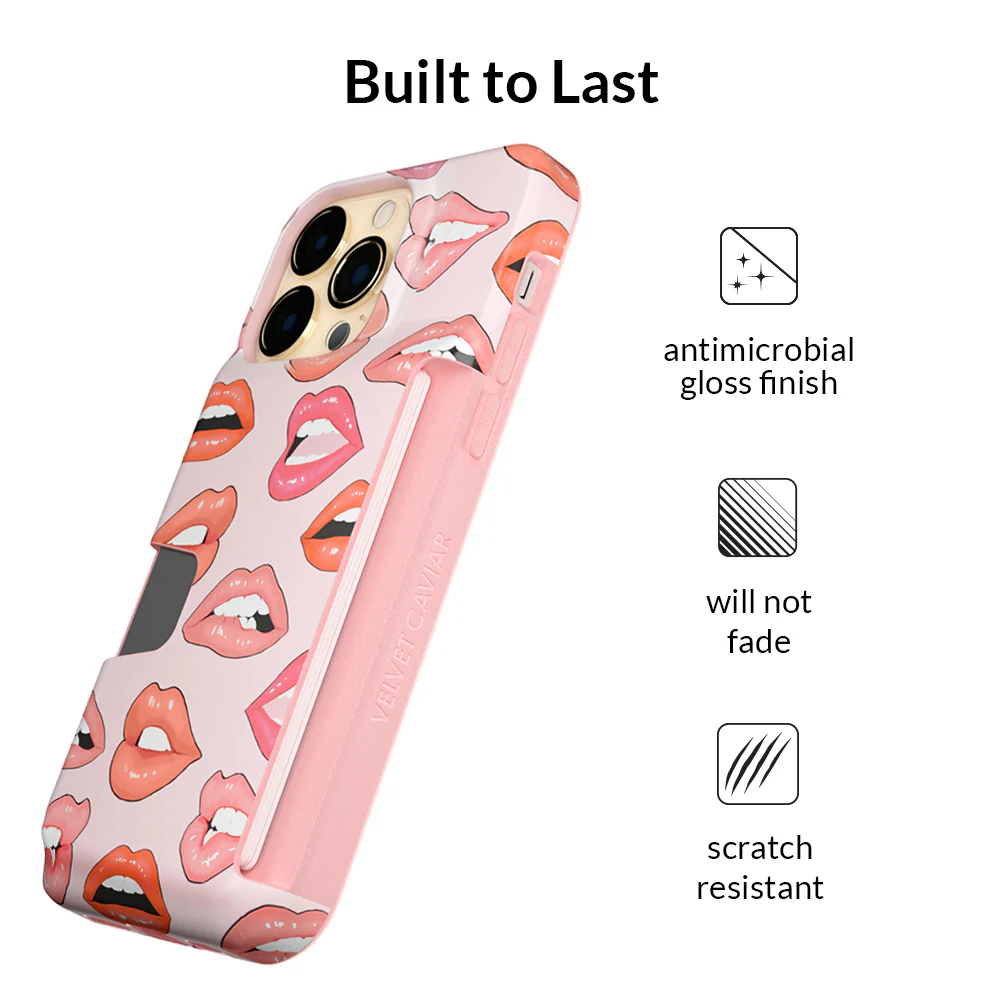 Nude Lips iPhone Wallet Case - Image 128