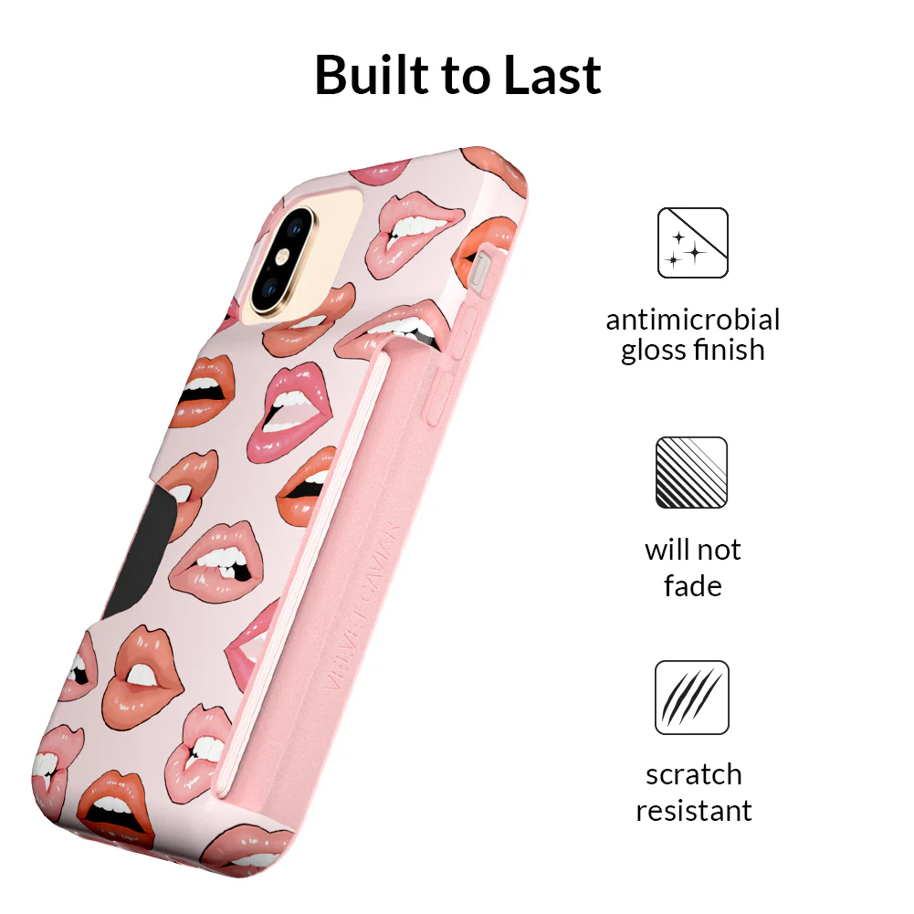 Nude Lips iPhone Wallet Case - Image 16
