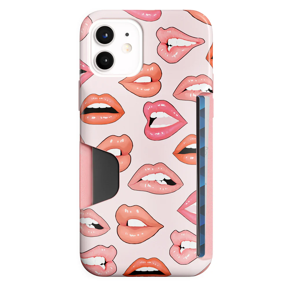 Nude Lips iPhone Wallet Case - Image 17