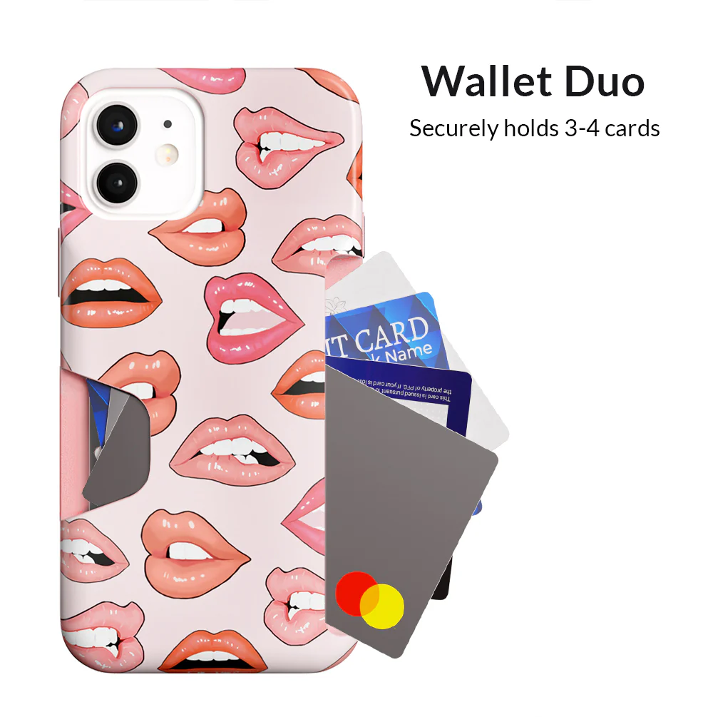 Nude Lips iPhone Wallet Case - Image 19
