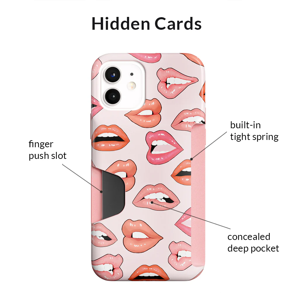 Nude Lips iPhone Wallet Case - Image 20