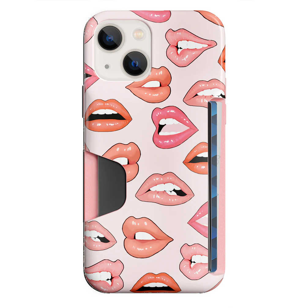 Nude Lips iPhone Wallet Case - Image 25