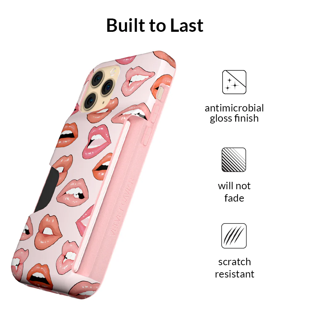 Nude Lips iPhone Wallet Case - Image 40