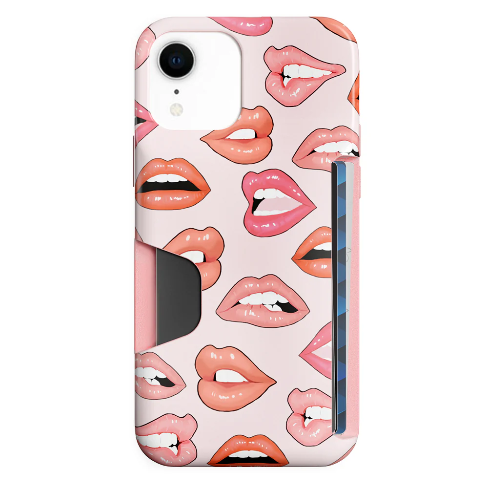 Nude Lips iPhone Wallet Case - Image 65