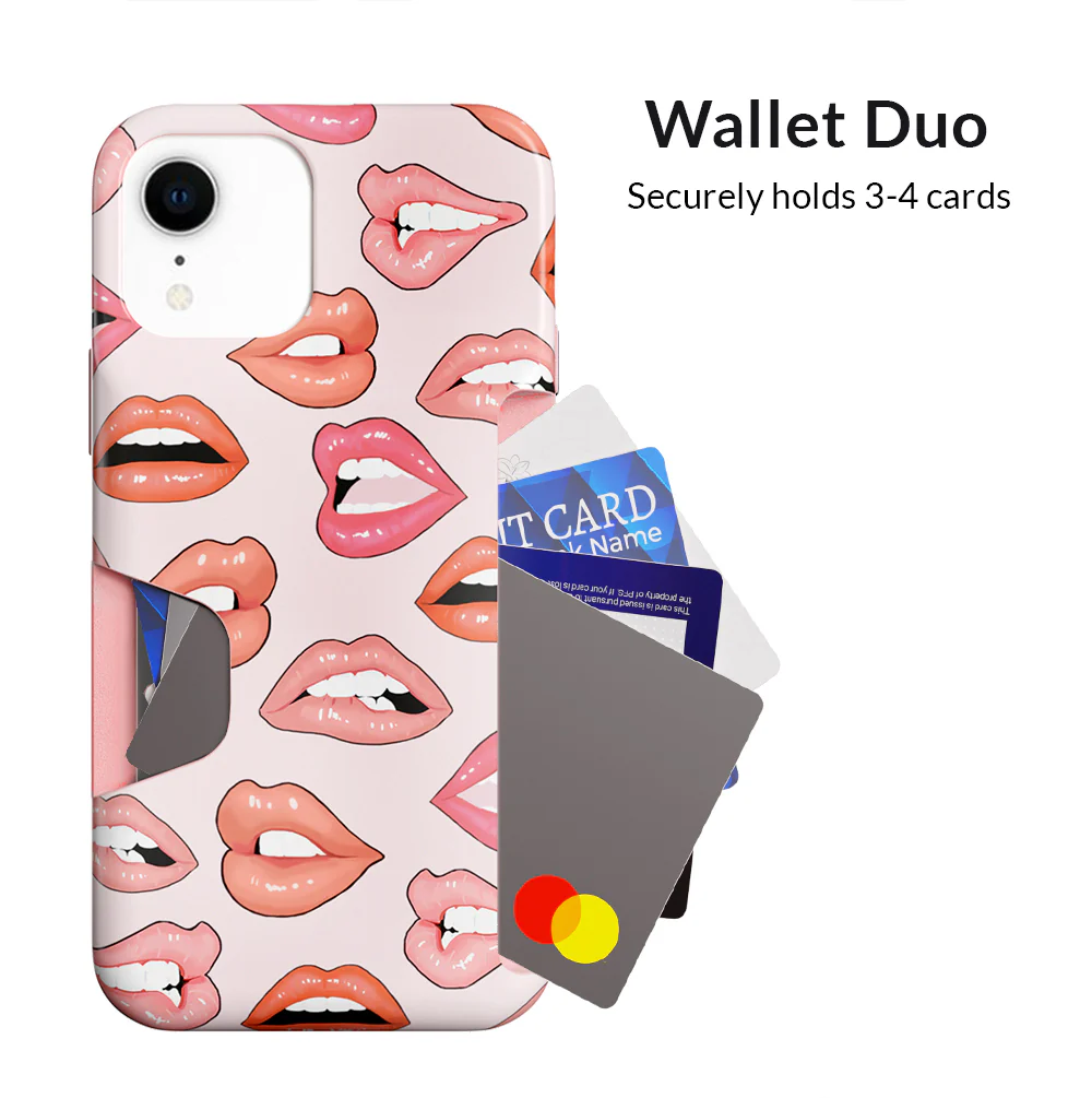 Nude Lips iPhone Wallet Case - Image 67