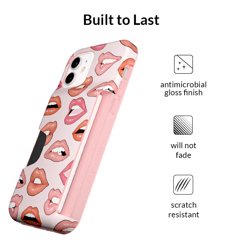 Nude Lips iPhone Wallet Case - Image 80
