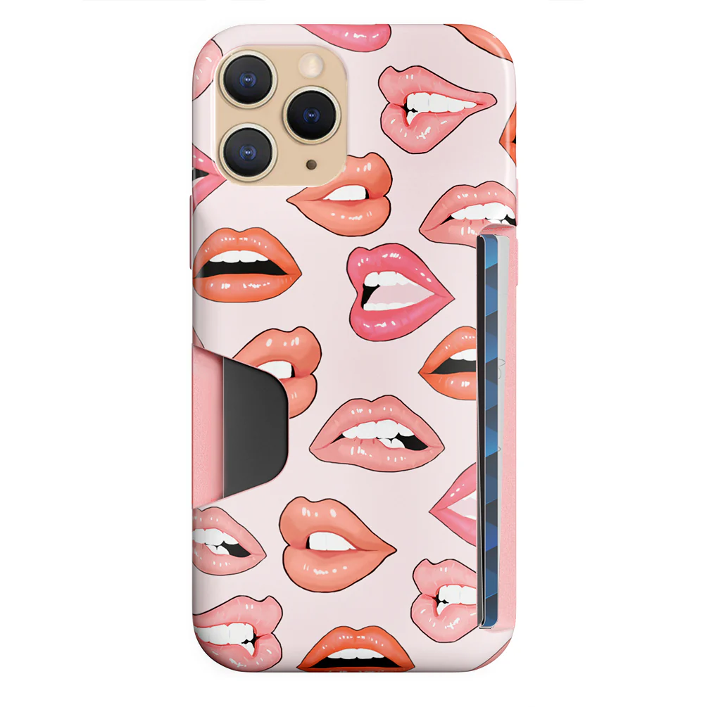Nude Lips iPhone Wallet Case - Image 81