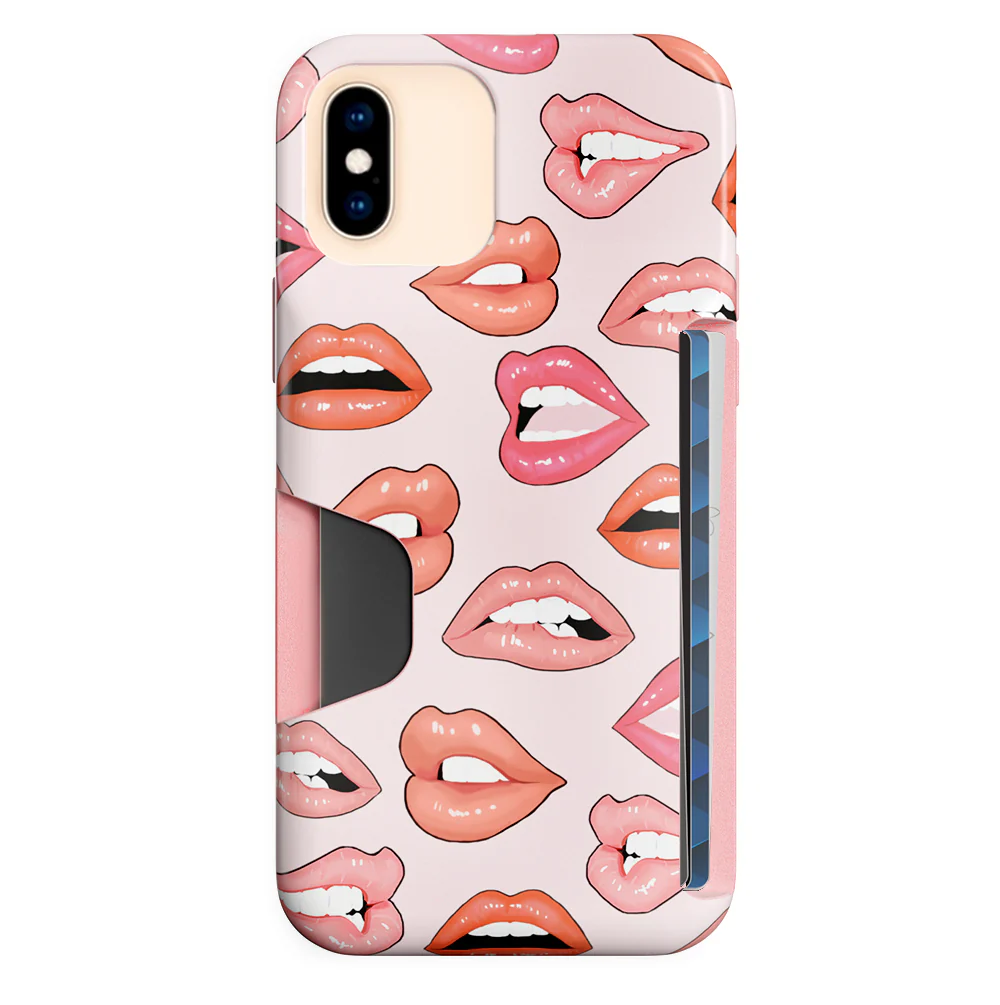 Nude Lips iPhone Wallet Case - Image 9