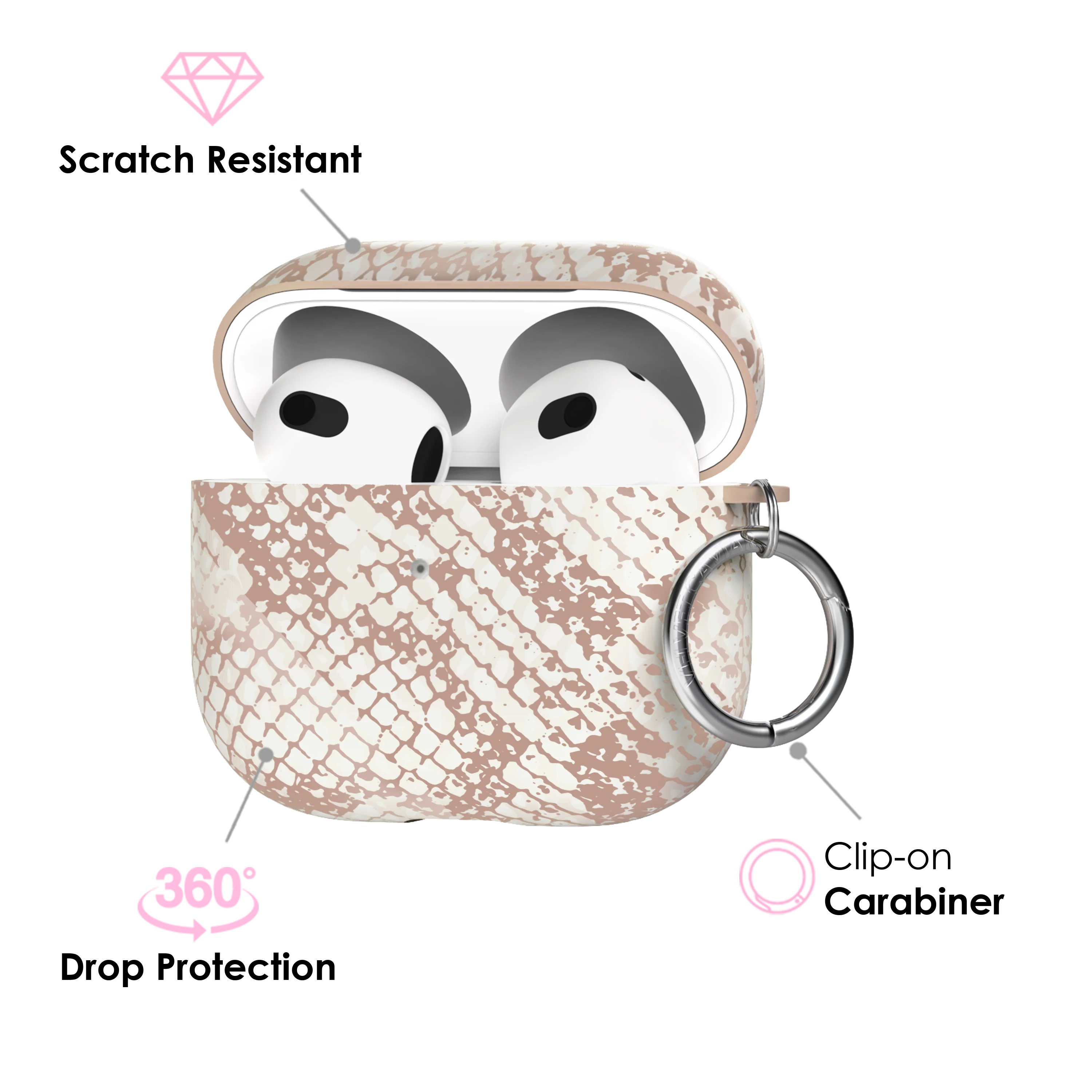 Nude Python AirPod Case - Image 13