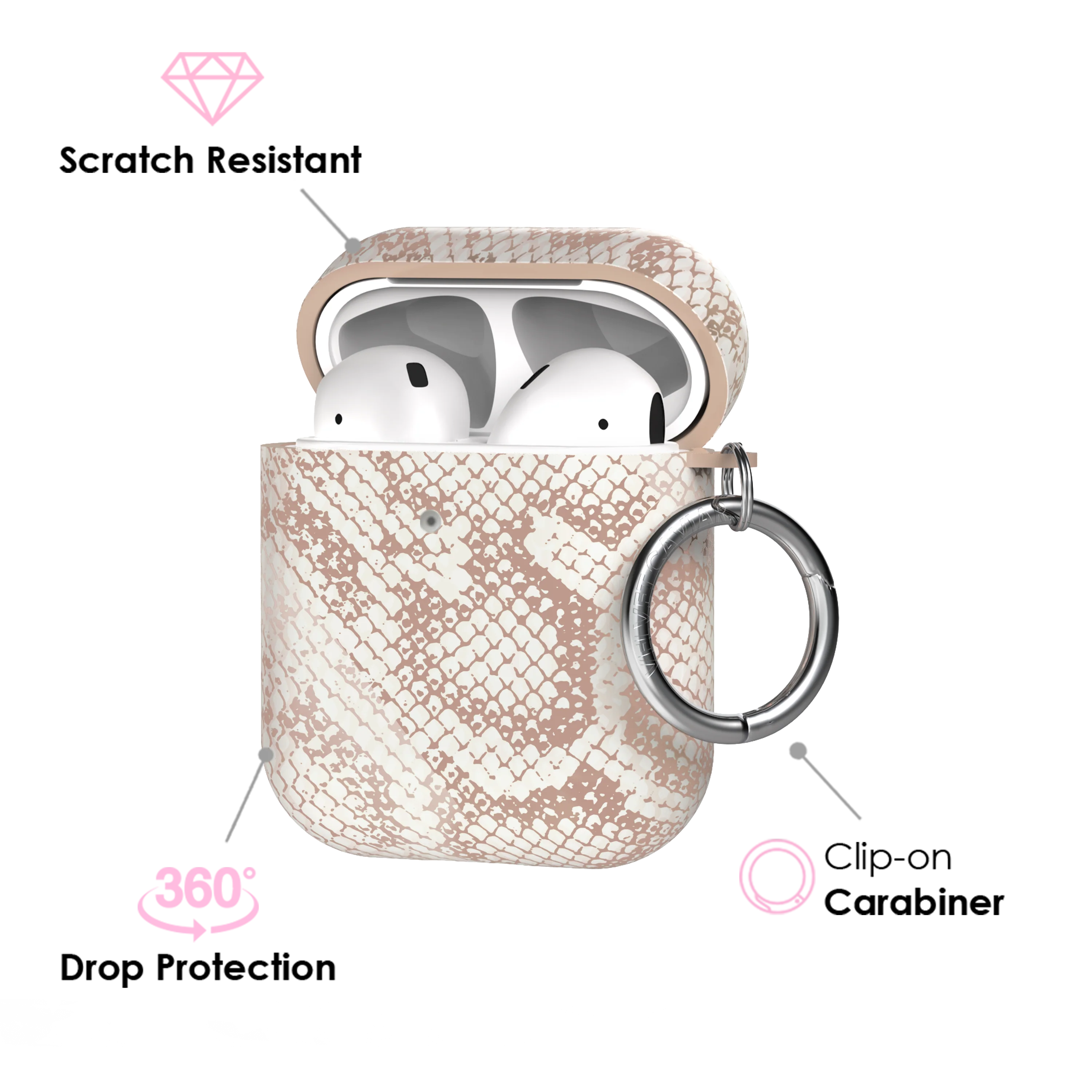 Nude Python AirPod Case - Image 3
