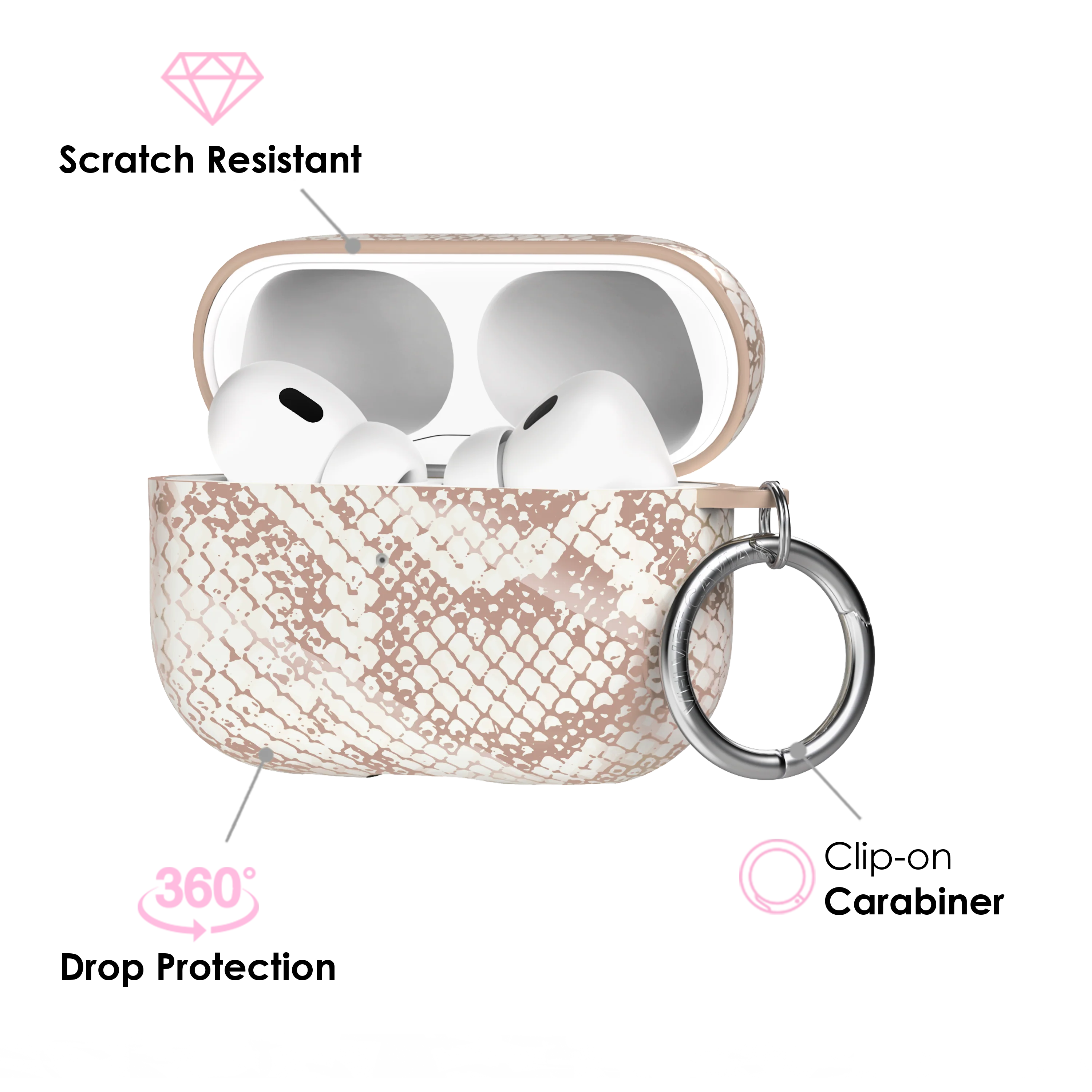 Nude Python AirPod Case - Image 8