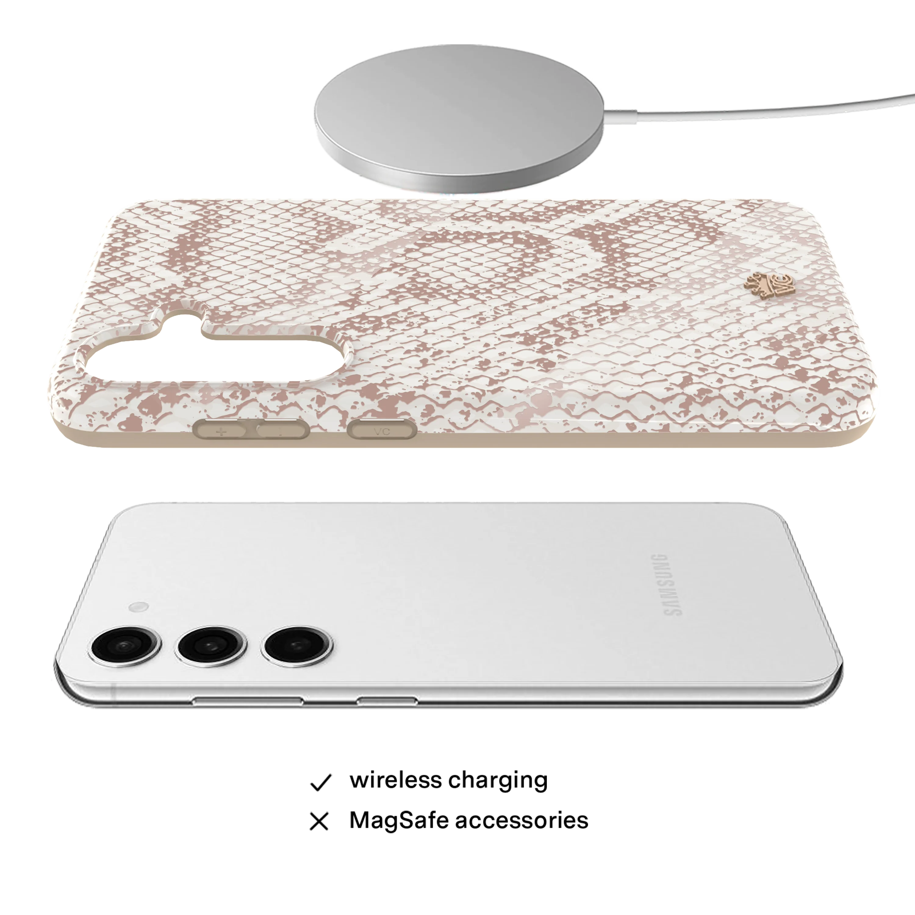 Nude Python Samsung Case - Image 3