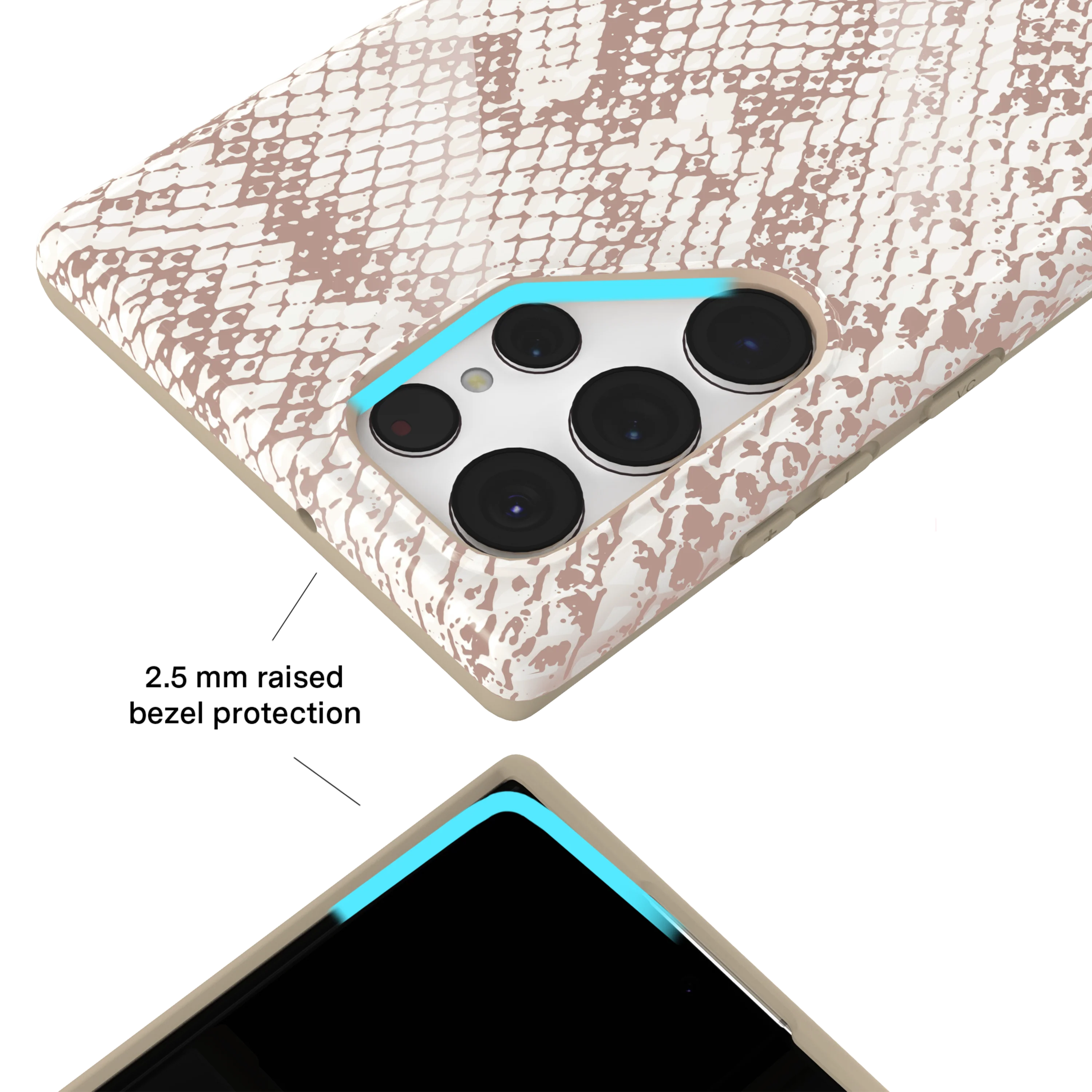 Nude Python Samsung Case - Image 44