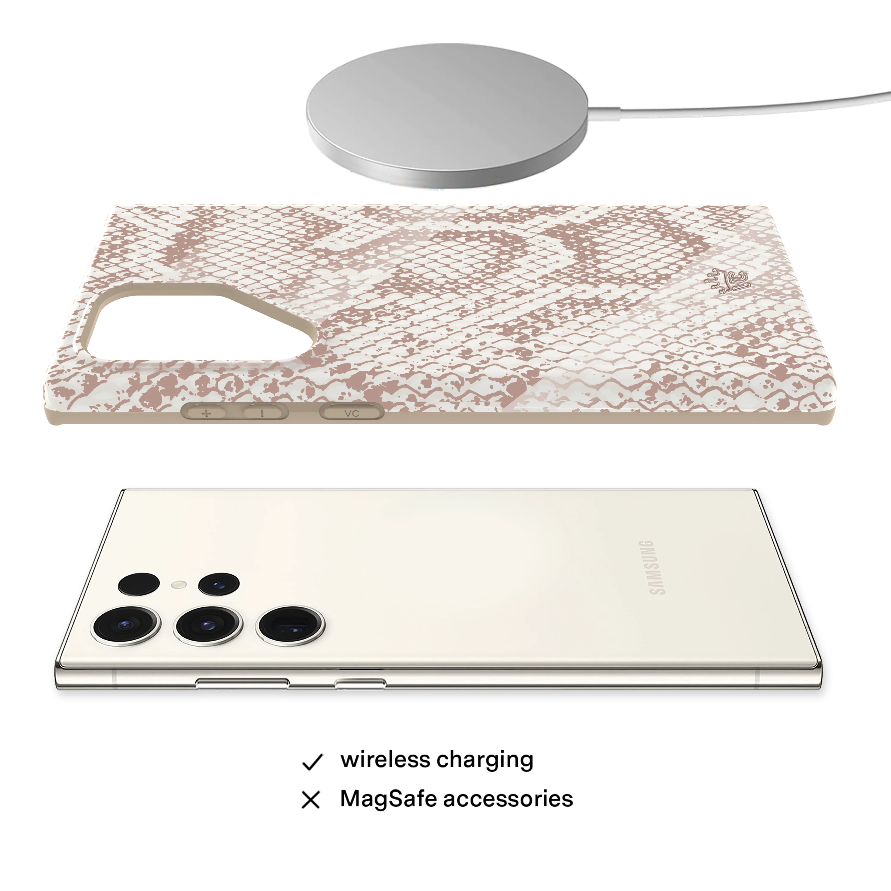 Nude Python Samsung Case - Image 46