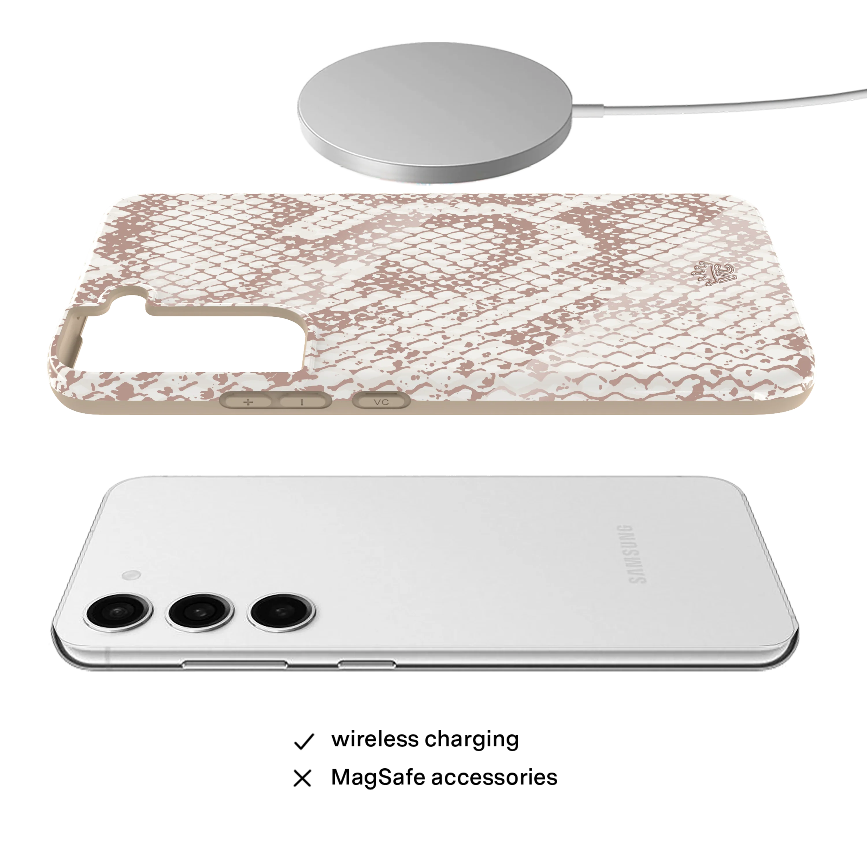 Nude Python Samsung Case - Image 51