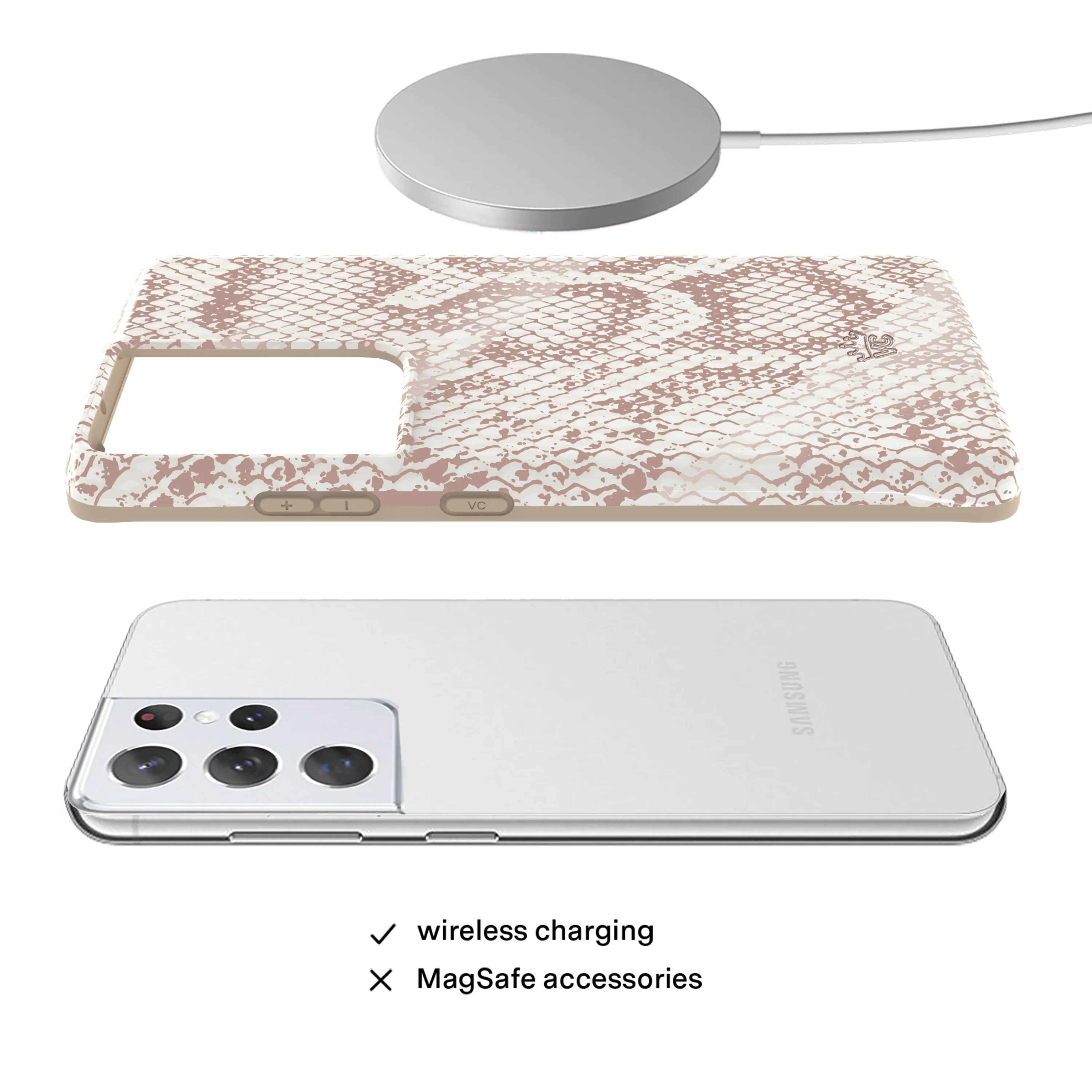 Nude Python Samsung Case - Image 59