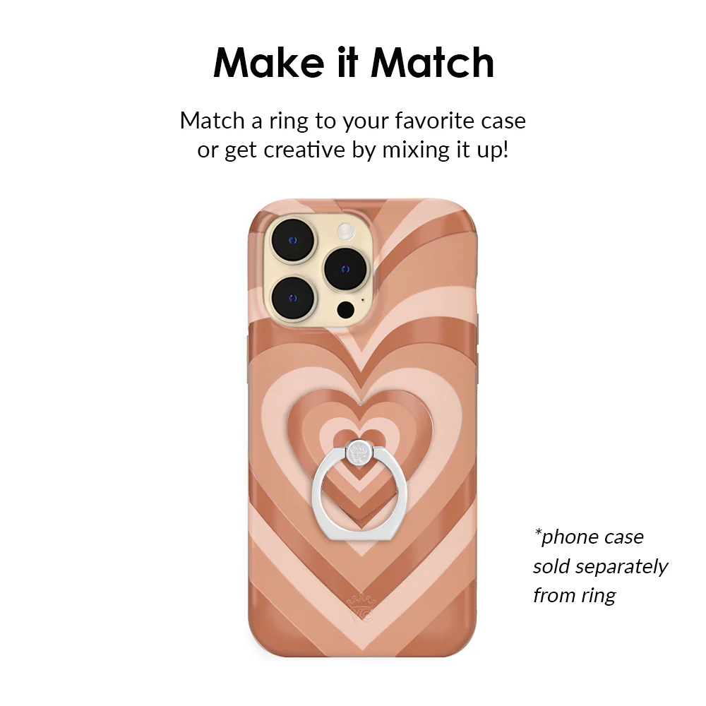 Nude Sweetheart Phone Ring - Image 3