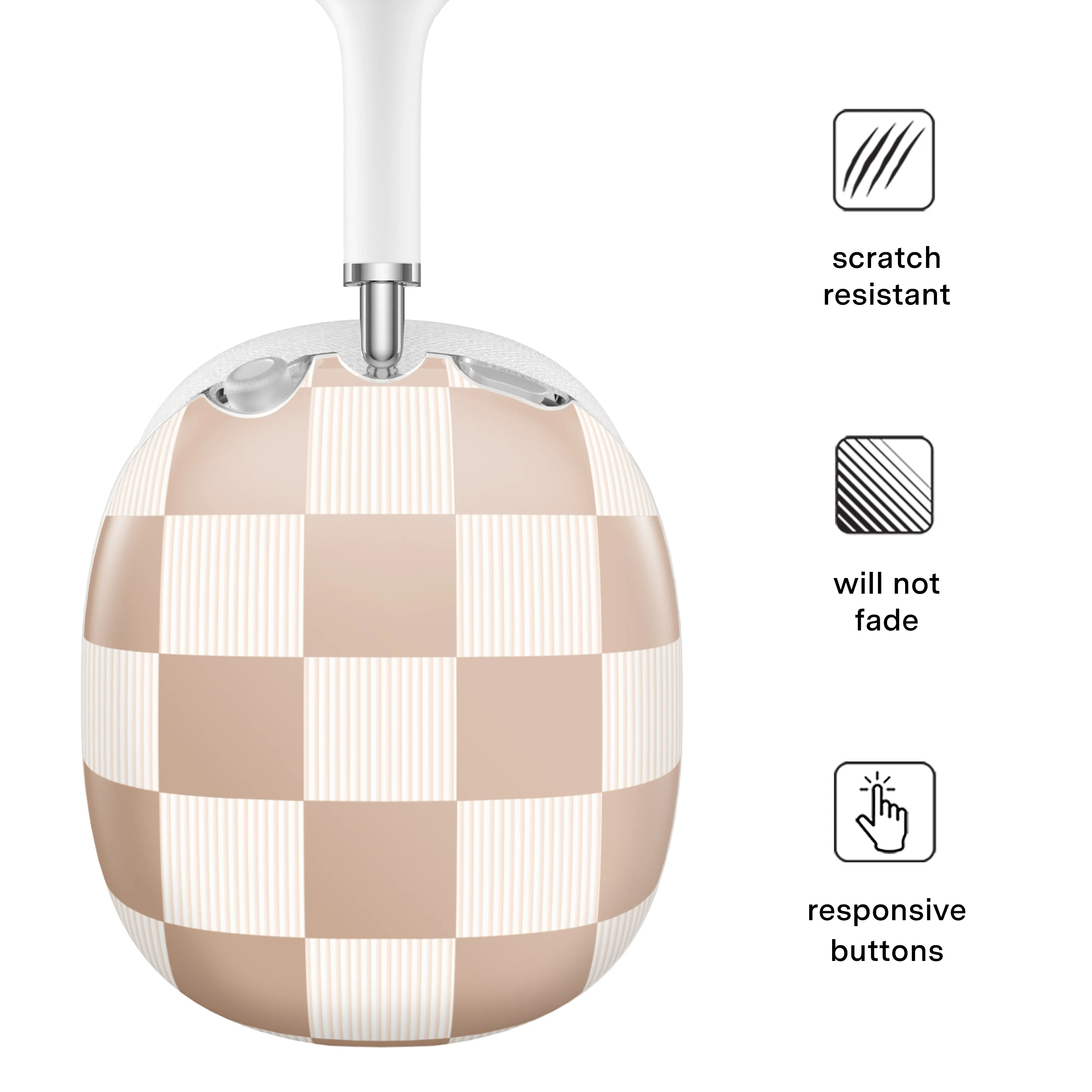 Nude Vibe Checker AirPod Max Case - Image 3