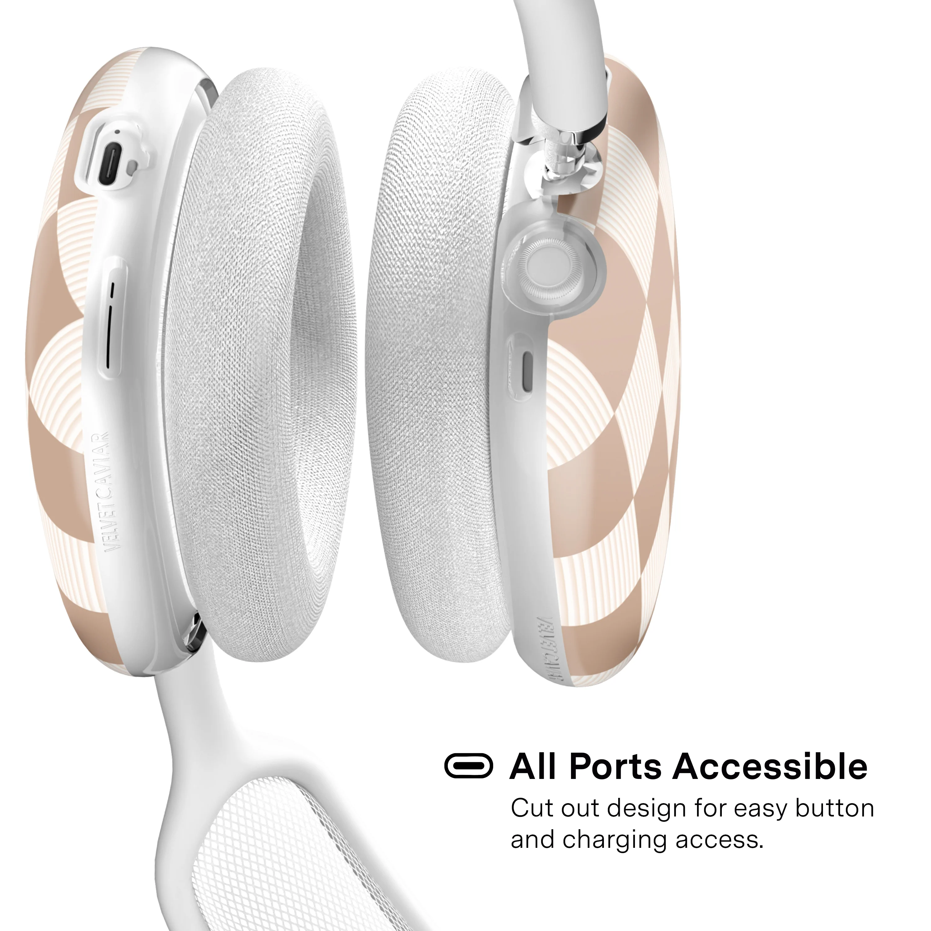 Nude Vibe Checker AirPod Max Case - Image 4