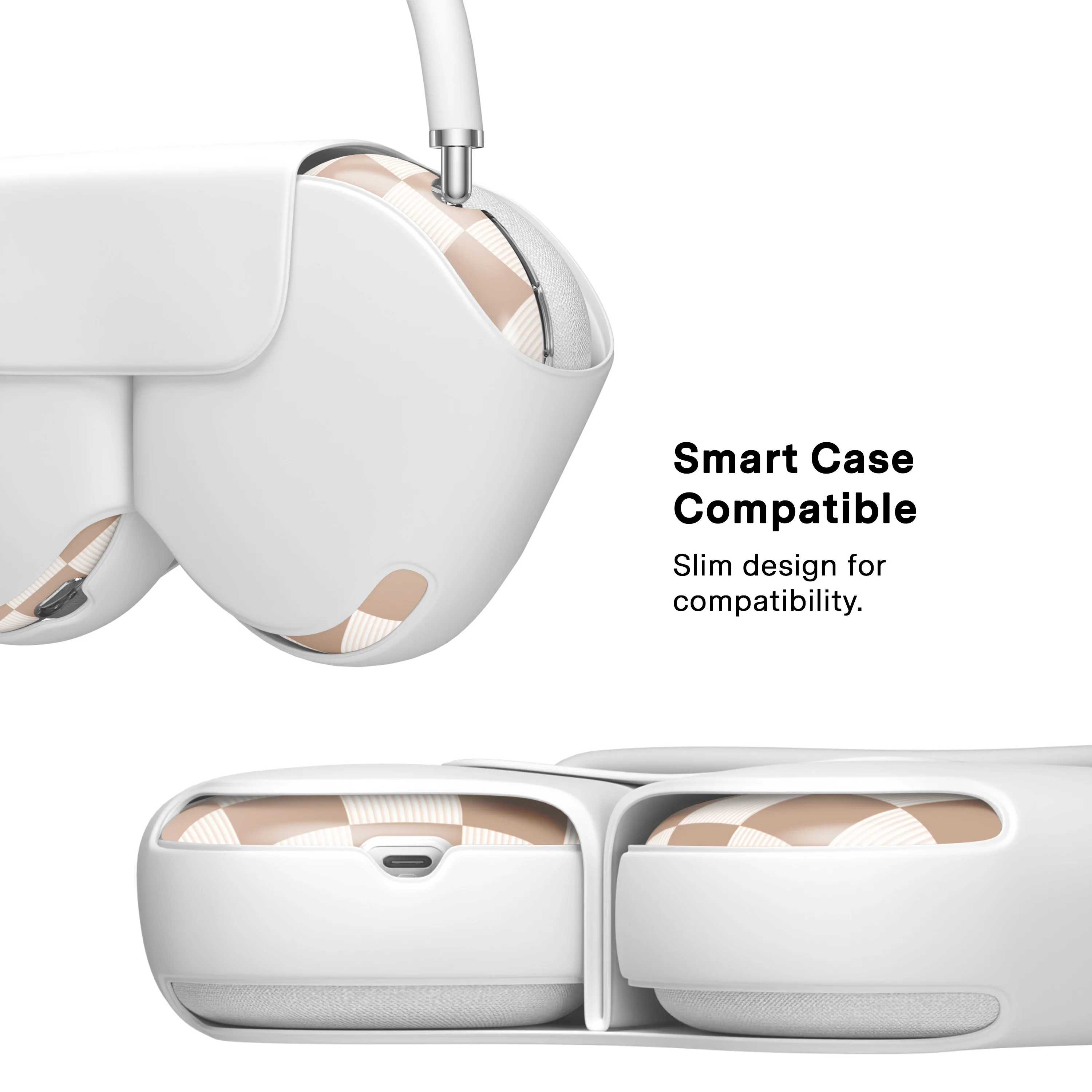 Nude Vibe Checker AirPod Max Case - Image 6